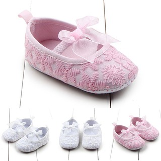 Newborn Infant Girl 0-12M Cute Baby Toddler Soft Sole Shoes