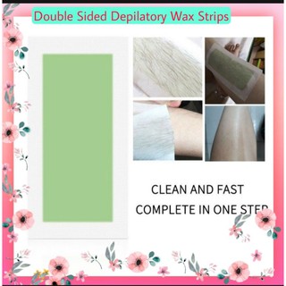 1pc hair removal double-sided wax strips depilatory paper