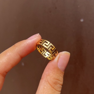 maze ring by campfire chain with free gift box!