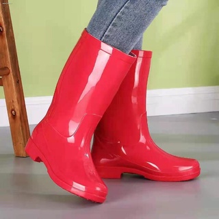 Ang bagong✚Glossy Rain Boots for women