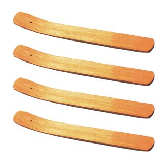 4pcs Incense Sticks Holder Wooden Ash Catcher for Meditation Spa Yoga Relaxation