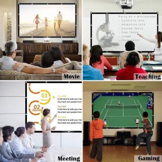 16:9 HD Projector Screen 4K Portable Video Projection Movie Screen for Home Theater Outdoor (4)