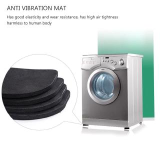 4 PCS Universal Refrigerator and Washing Machine Anti Vibration Noise Reducing Mat Anti-slip Rubber