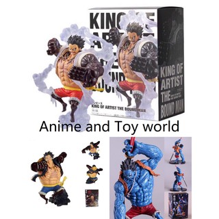 One Piece Luffy 4th Gear Nightmare Luffy The Bound Man Wano Country Snake Man Collectible Figure (1)