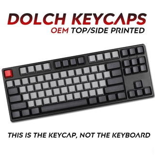 108 Keys Pbt Dolch Keycap Top/side Printed For Mechanical Keyboard Full Set Dolch Keycaps Keys Corsair Bfilco Minila (2)
