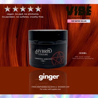 Hybrid Colours Ginger Organic Hair Dye 150g