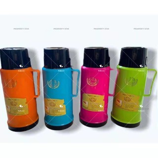 Home Appliances✼✧❁UY high quality VACUUM FLASK THERMOS W/CUP HOT&COLD 1.0L CAPACITY BOTTLE Plastic