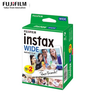 Fujifilm Instax 20Sheets Wide Film Camera Instant Film Photo Paper for Fujifilm WIDE300 Instax Camera Film