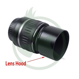 Telephoto Metal Lens Hood with Filter Thread Mount (4)