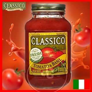 Classico™ Tomato & Basil Pasta Sauce - 32 oz. (1 Bottle) | Tomato Sauce Ragu Chunky Sauce