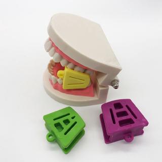 3pcs/set Dental Occlusal Pad Teeth Prop Bite Rubber Opener Retractor Dental Tools Dentistry Instrument Dentist Materials