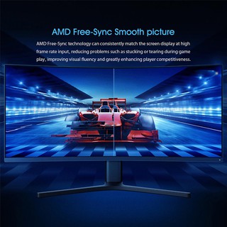 Xiaomi Mi Surface Curved Gaming Monitor 34 Inch 2k 144Hz High Refresh Rate 21:9 Big Fish Screen (5)