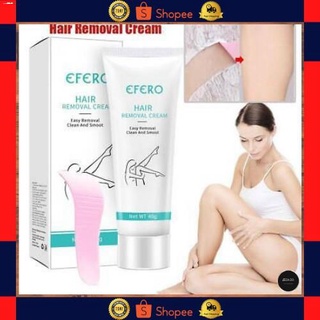 make up✑Efero Painless Hair Removal Cream Armpit Arms Legs Easy Hair Removing Cream 40g (7)