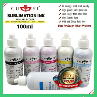 CUYI SUBLIMATION INK 100ML 6COLORS