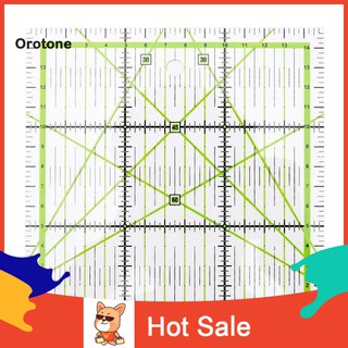 ◎Or Square Patchwork Tailor Cloth Cutting Quilting Ruler DIY Handmade Sewing Tool