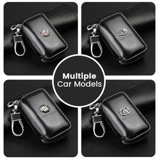Genuine Leather Key Wallet Men & Women Car Key Bag Multi Function Key Case Fashion For BMW MINI