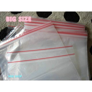 ziplock big size plastic bags （100）pcs