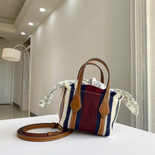 TORY BURCH new Mini woven contrast color Lady bags Shoulder Bag crossbody bag Handbag shopping bag hit color