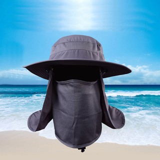 Felicelife UV Protection Fishing Hiking Face Neck Flap Sun Cap