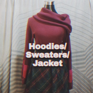 Preloved Branded Hoodie Jacket Sweater