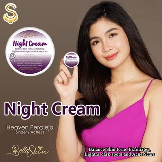 Bella Skin Night Cream Acne Control, Exfoliating, Lightening Darkspot