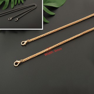 120cm / 100cm metal wallet chain with handle replacement chain handbag shoulder bag chain accessory gold/light gold