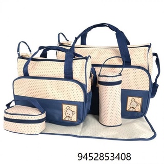 ✅COD 5 in 1 Set Baby Cute Diaper Bag baby bag