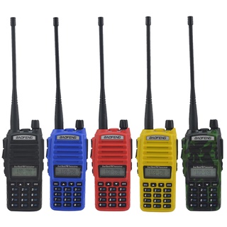 walkie talkie baofeng uv-82 dual band VHF/UHF 136-174/400-520MHz Double PTT 5W ham two way radio uv8