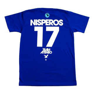 GetBlued Ateneo Volleyball Faith Nisperos 17 Royal Blue Unisex Shirt Jersey