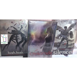 Hush Hush Crescendo Silence by Becca Fitzpatrick bookset