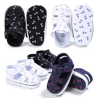 Summer Fashion Baby Boys Casual Canvas Breathable Soft Shoes (1)