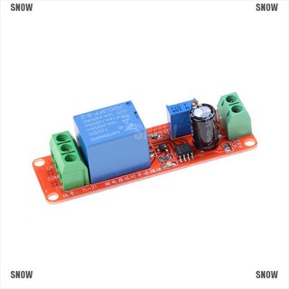 {Snow&PH}New NE555 DC 12V Delay Relay shield Timer Switch Adjustable Module 0-10 Second