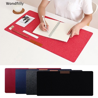 Wondfilly Large Office Computer Desk Mat Modern Table Keyboard Mouse Pad Wool Felt Laptop PH