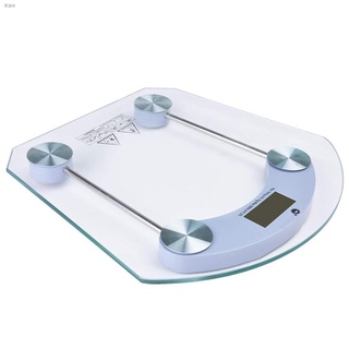 Pinakamabentang✢﹉◑Digital LCD Electronic Tempered Glass Bathroom Weighing Scale 8mm