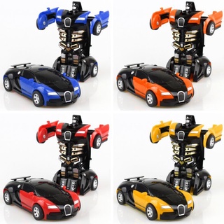 ✖⊙children transformers boy toy car(with box) robot police car (1)