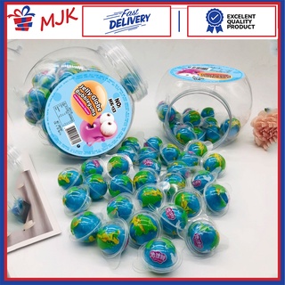 MJK Bubble Gum - Round Earth shaped candy gum（50pcs） (1)