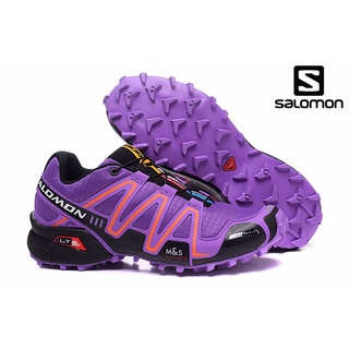 Salomon hiking shoes 【】 Salomon/solomon Speed Cross 1 Outdoor Professional Hiking sport Shoes Purple 36-41 TZdF