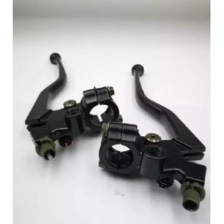 Motorcycle handle accessories universal handle brake anti-drop clutch lever left and right (1 pair)