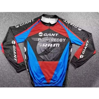 GIANT DRI-FIT CYCLING JERSEY LONG SLEEVES QUICK DRYING STYLE#175