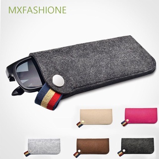 MXFASHIONE Soft Sunglasses Bag Phone Bag Glasses Box Glasses Bags Accessories Portable 5 Colors Container Fashion Unisex Glasses Storage/Multicolor