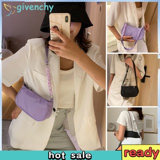 *givenchy2.ph*Women Casual Handbag Simple Nylon Daily Female Totes Underarm Shoulder Bags