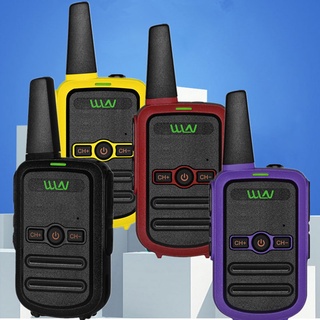 2pcs WLN KD-C51 MINI Handheld Transceiver KD C51 Two Way Radio Ham Radio Station Walkie Talkie for