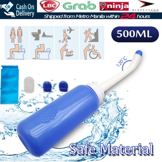 500ml Portable Travel Hand Held Bidet Sprayer Personal Cleaner Hygiene Bottle Spray Washing