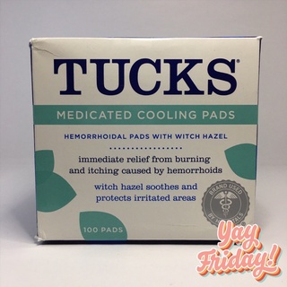 ♬【on hand】witch hazel Tucks Medicated Cooling Hemorrhoidal Pads with Witch Hazel☁