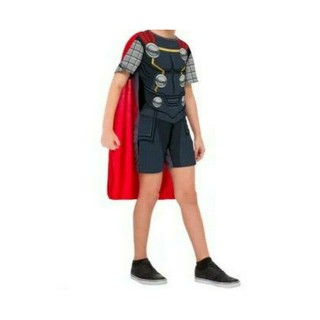 55% OFF! AUTH IMPORTED MARVEL THOR BOY ROMPER + CAPE COSTUME SET BNWT srp US$9.99