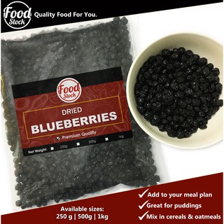 Dried Blueberries (250g, 500g, 1kg)