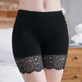 1/3 safety pants women's anti-empty modal lace large size safety pants women's three-point leggings women's thin section