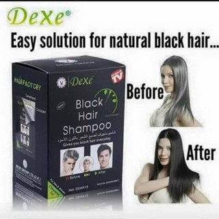 BLACK HAIR SHAMPOO ( 10 sachet )