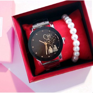 XINRAN❤️ COD Couple Fashion Analog Watch Holiday Gifts Leather