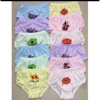6pieces panty for kids/ girls (9-12 yrs old) cotton underwear